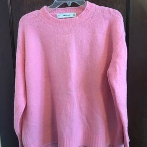 Pink sweater from Zara